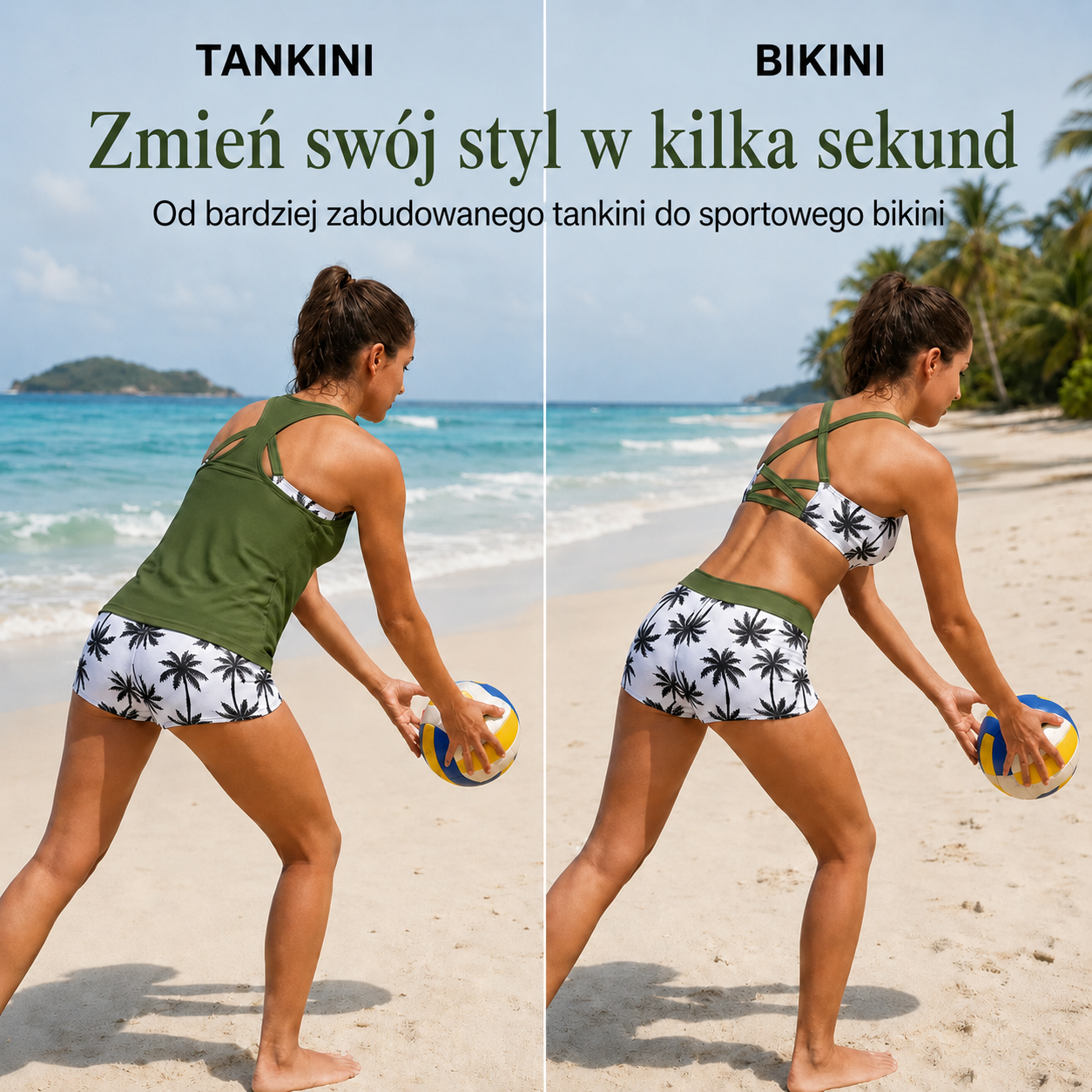 Aktywne letnie tankini