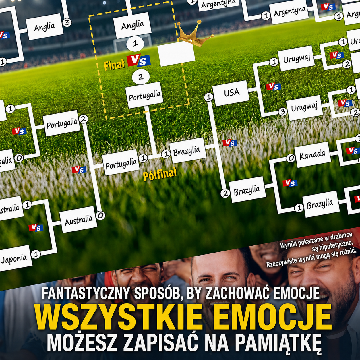 Plakaty z terminarzem Mistrzostw Świata 2026 – Wypełniaj, obstawiaj i śledź całe mistrzostwa