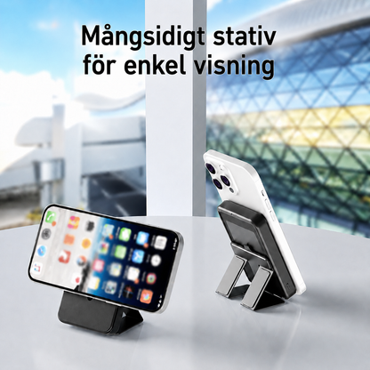 Magnetyczny Bezprzewodowy Powerbank ze Stojakiem