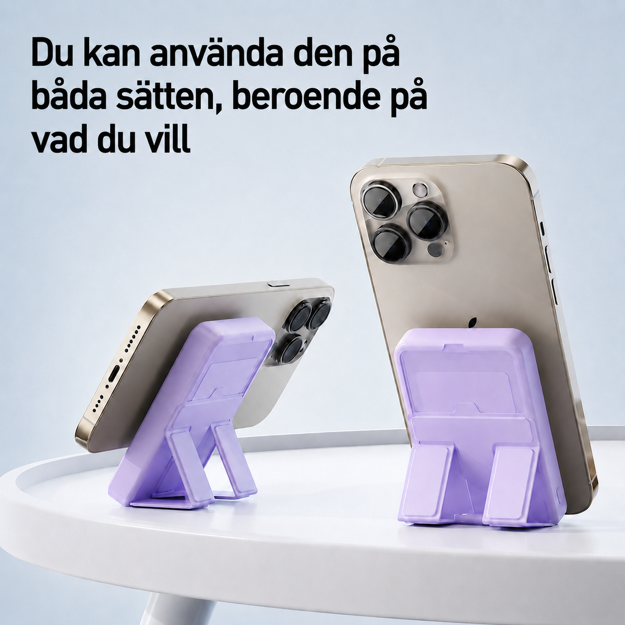 Magnetyczny Bezprzewodowy Powerbank ze Stojakiem