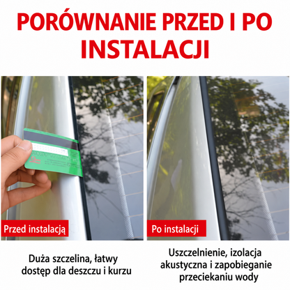Gumowa uszczelka samochodowa do przycięcia na wymiar
