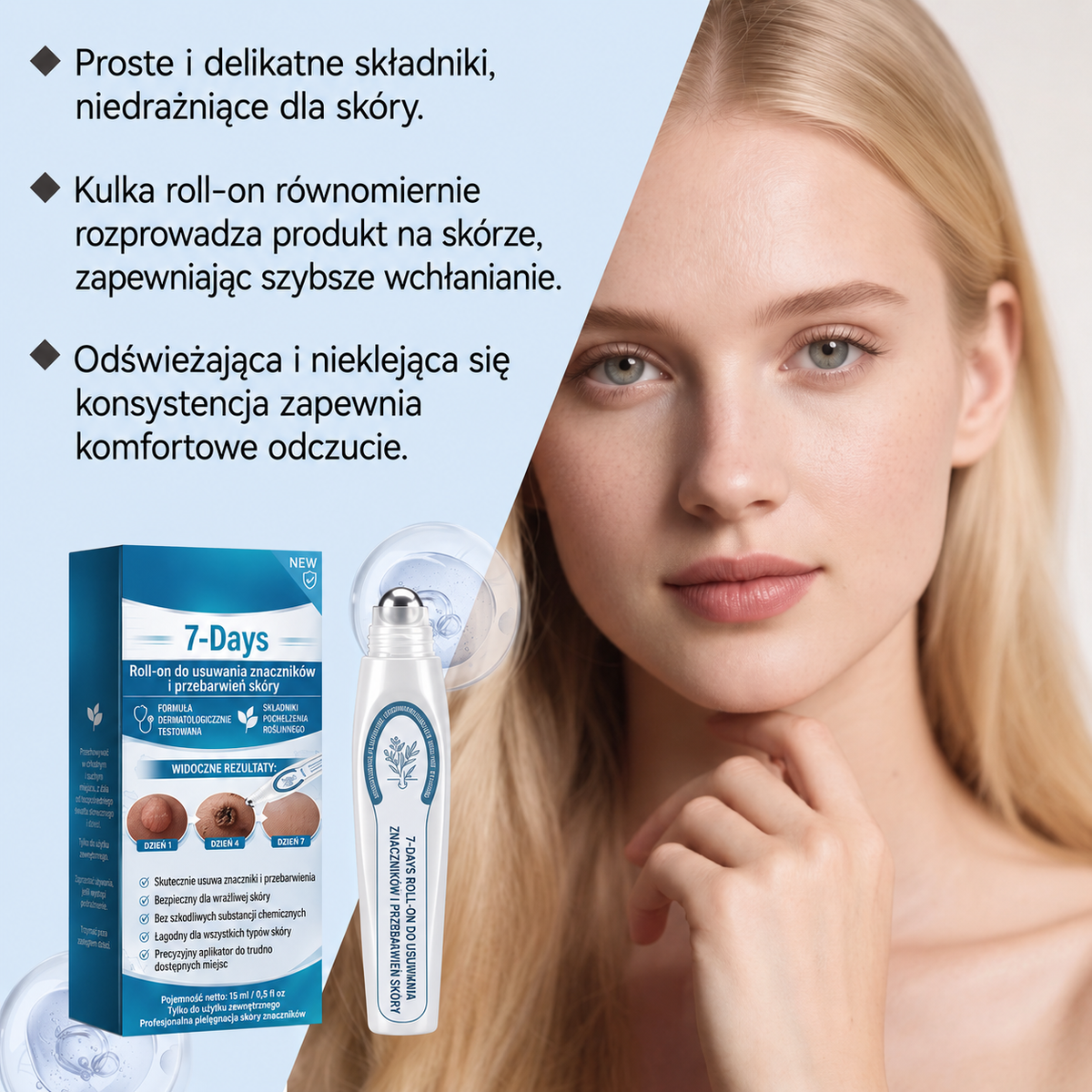 ClearRoller™ Serum z kulką roll-on – zaawansowane dla czystej skóry