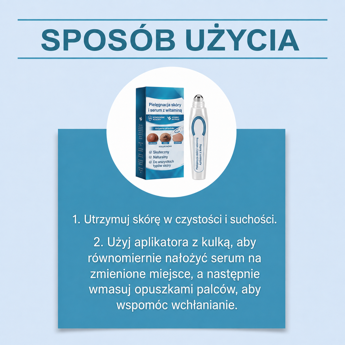 ClearRoller™ Serum z kulką roll-on – zaawansowane dla czystej skóry