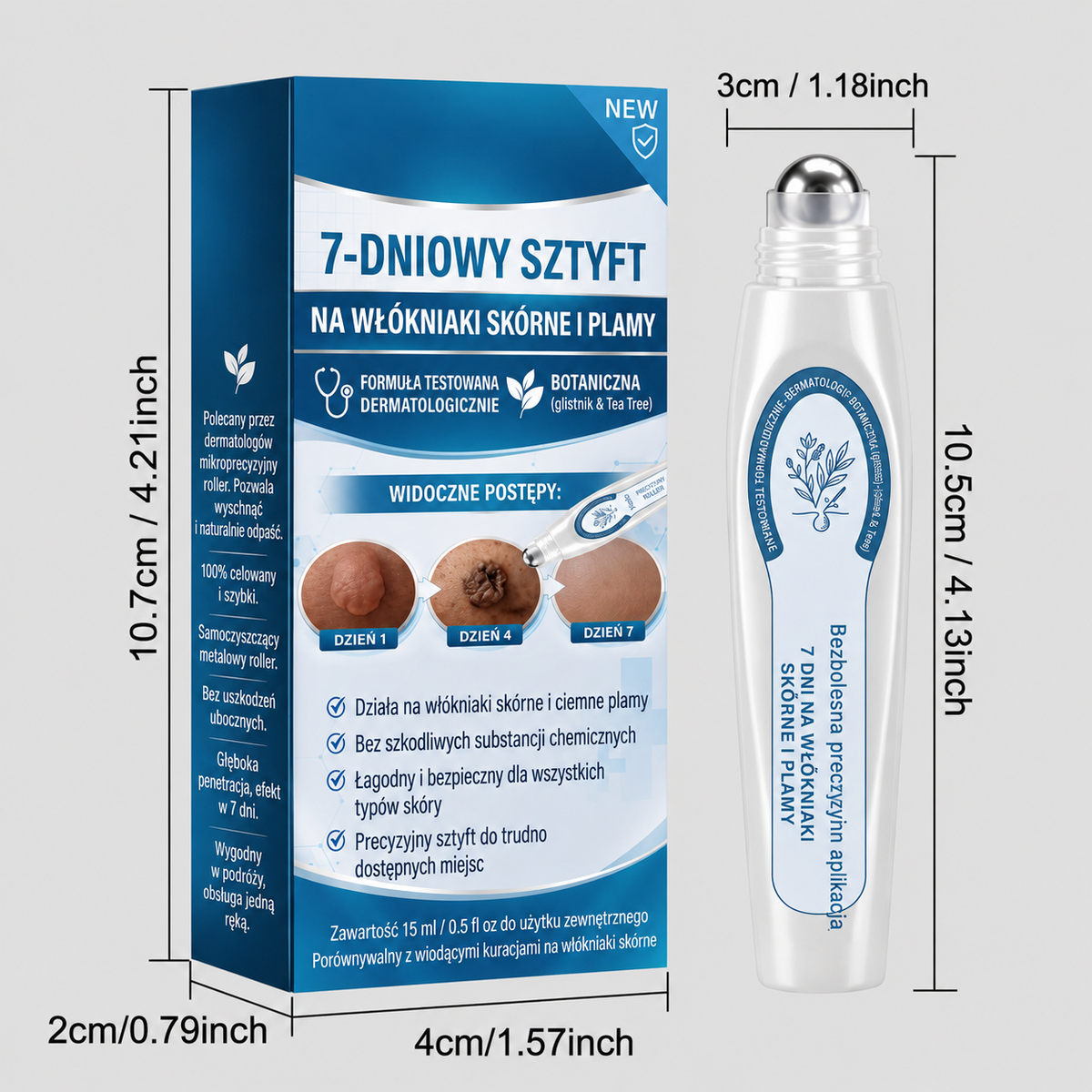 ClearRoller™ Serum z kulką roll-on – zaawansowane dla czystej skóry