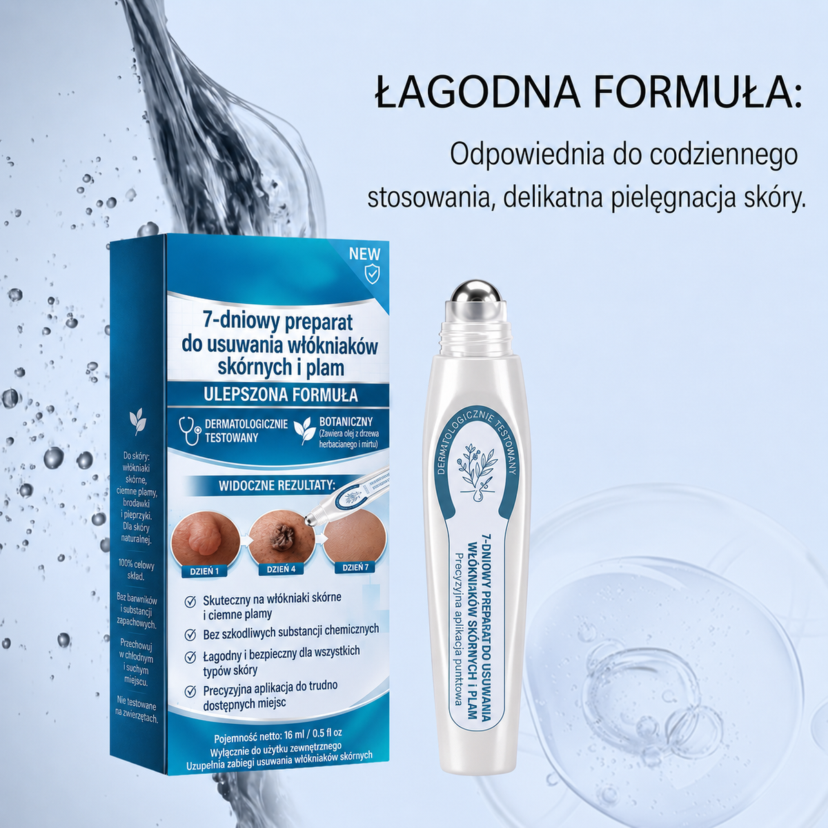 ClearRoller™ Serum z kulką roll-on – zaawansowane dla czystej skóry