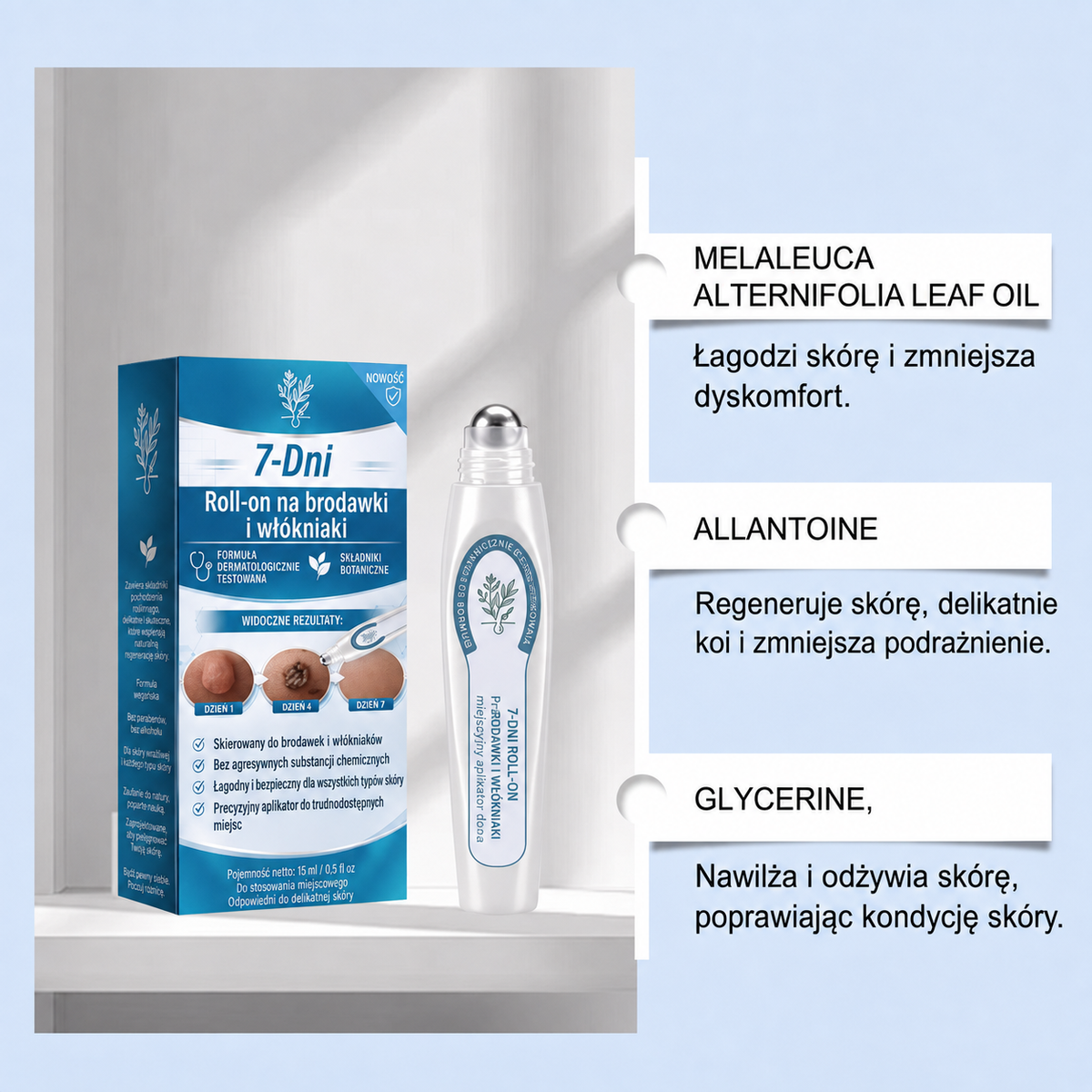 ClearRoller™ Serum z kulką roll-on – zaawansowane dla czystej skóry