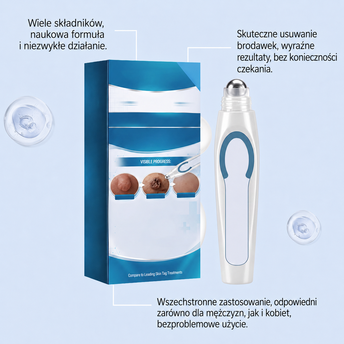ClearRoller™ Serum z kulką roll-on – zaawansowane dla czystej skóry