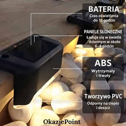 Zewnętrzna lampa solarna
