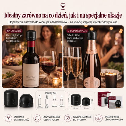 Korek do Butelek Wina i Szampana