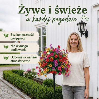 FloraLux - Wysokiej Jakości Sztuczne Kwiaty do Wejścia i na Taras
