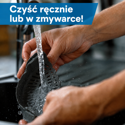 Nakładka z sitkiem do garnka i patelni