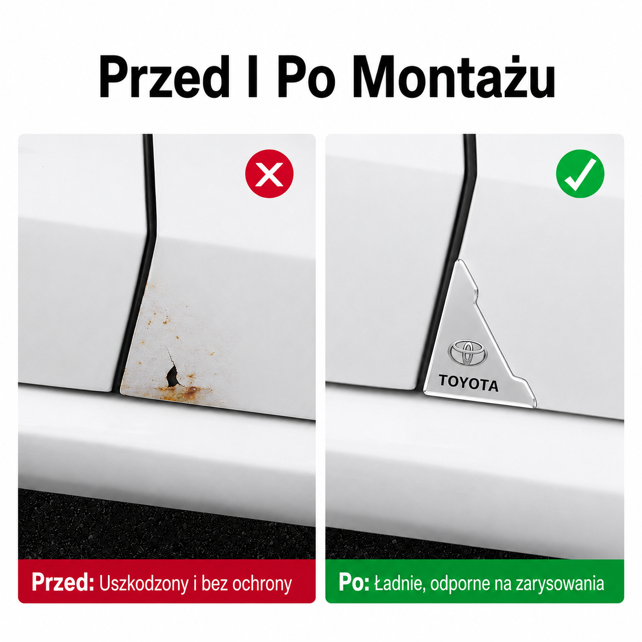 Ochraniacze Narożników Drzwi Samochodowych