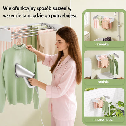 AirFold – Suszarka ścienna (składana i oszczędzająca miejsce)