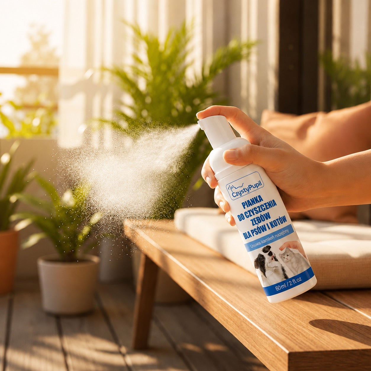 Spray do Usuwania Kamienia Nazębnego dla Zwierząt