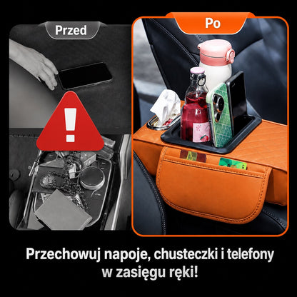 Wielofunkcyjny Skórzany Podłokietnik