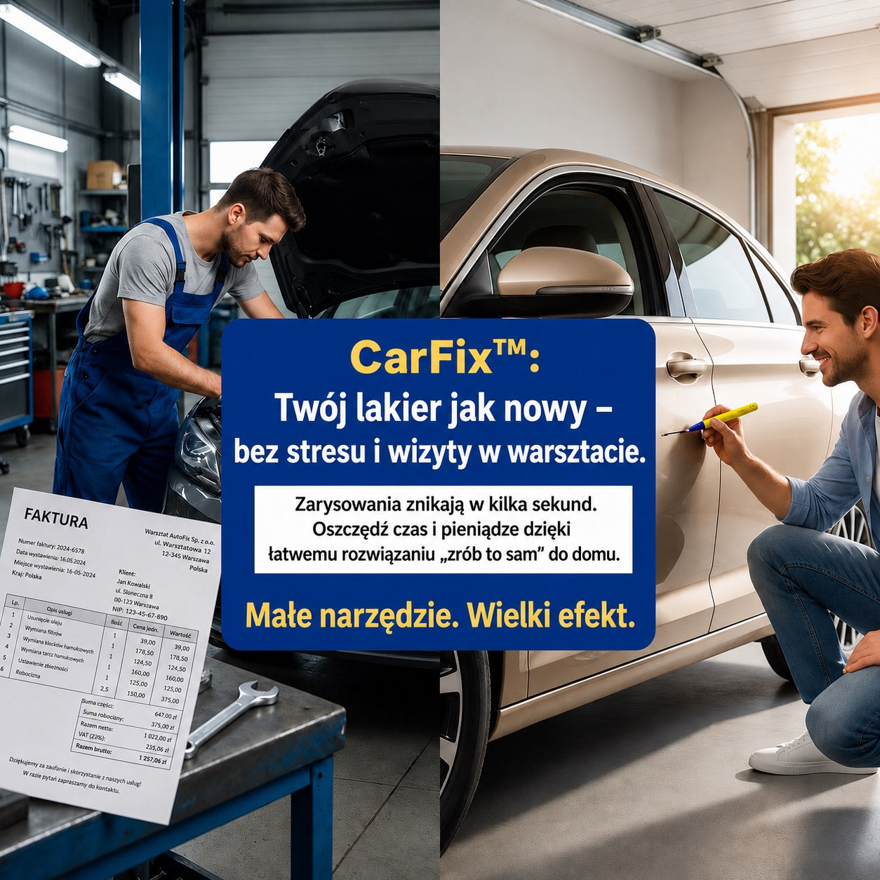 CarFix: Jeden ruch i rysa znika