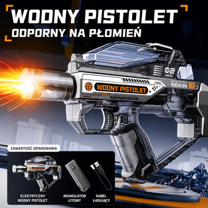 Elektryczny pistolet na wodę z efektami LED i mgły