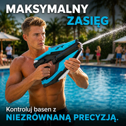 Elektryczny pistolet na wodę z efektami LED i mgły