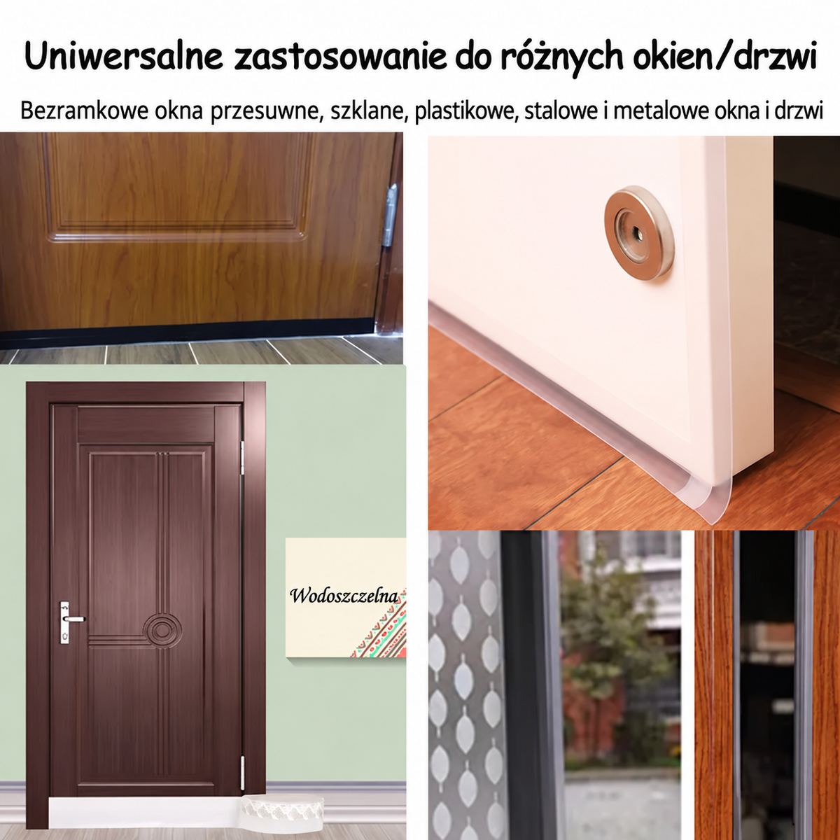Uszczelka do Drzwi 5M – Chroni przed kurzem, owadami i hałasem