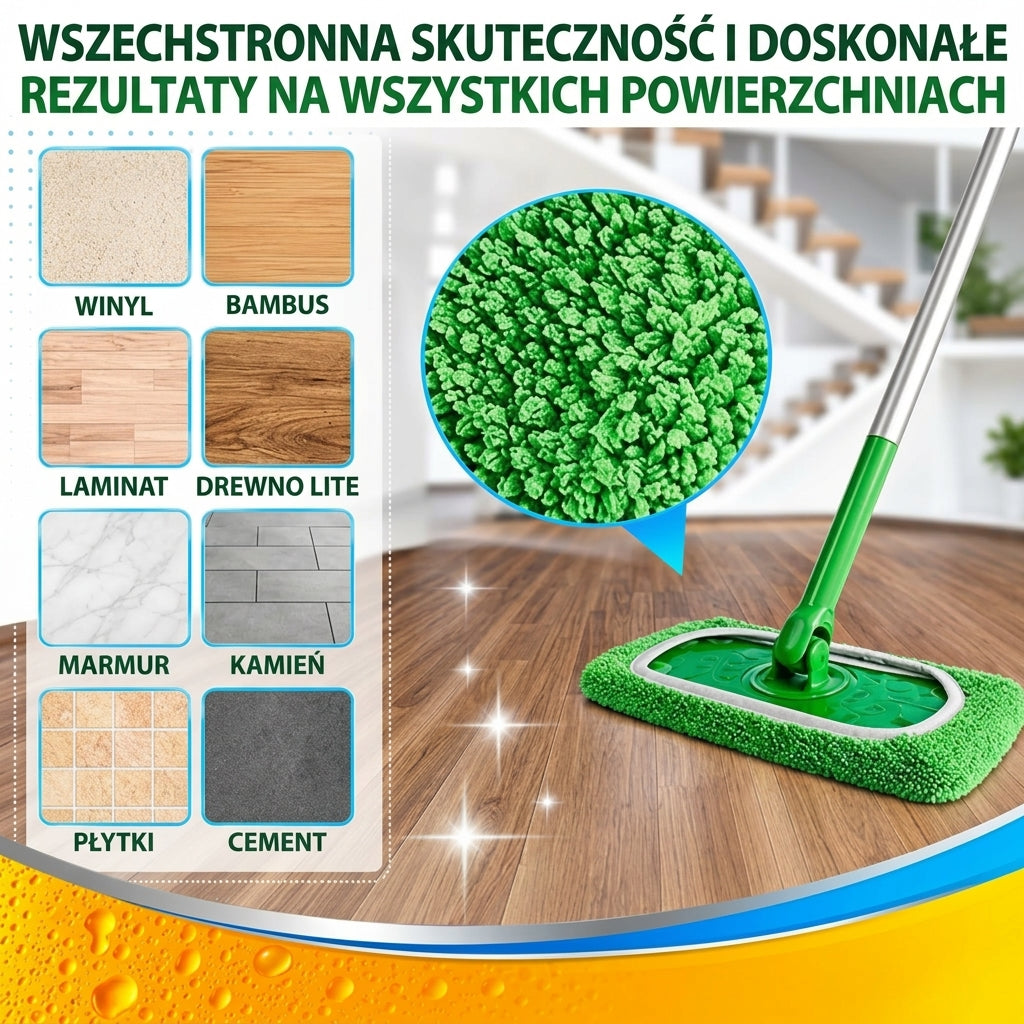 Wielorazowa Ściereczka z Mikrofibry do Swiffer