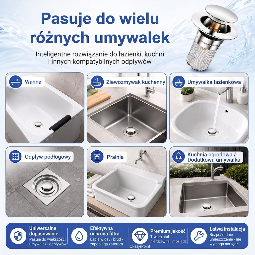 Inteligentny Filtr Odpływowy