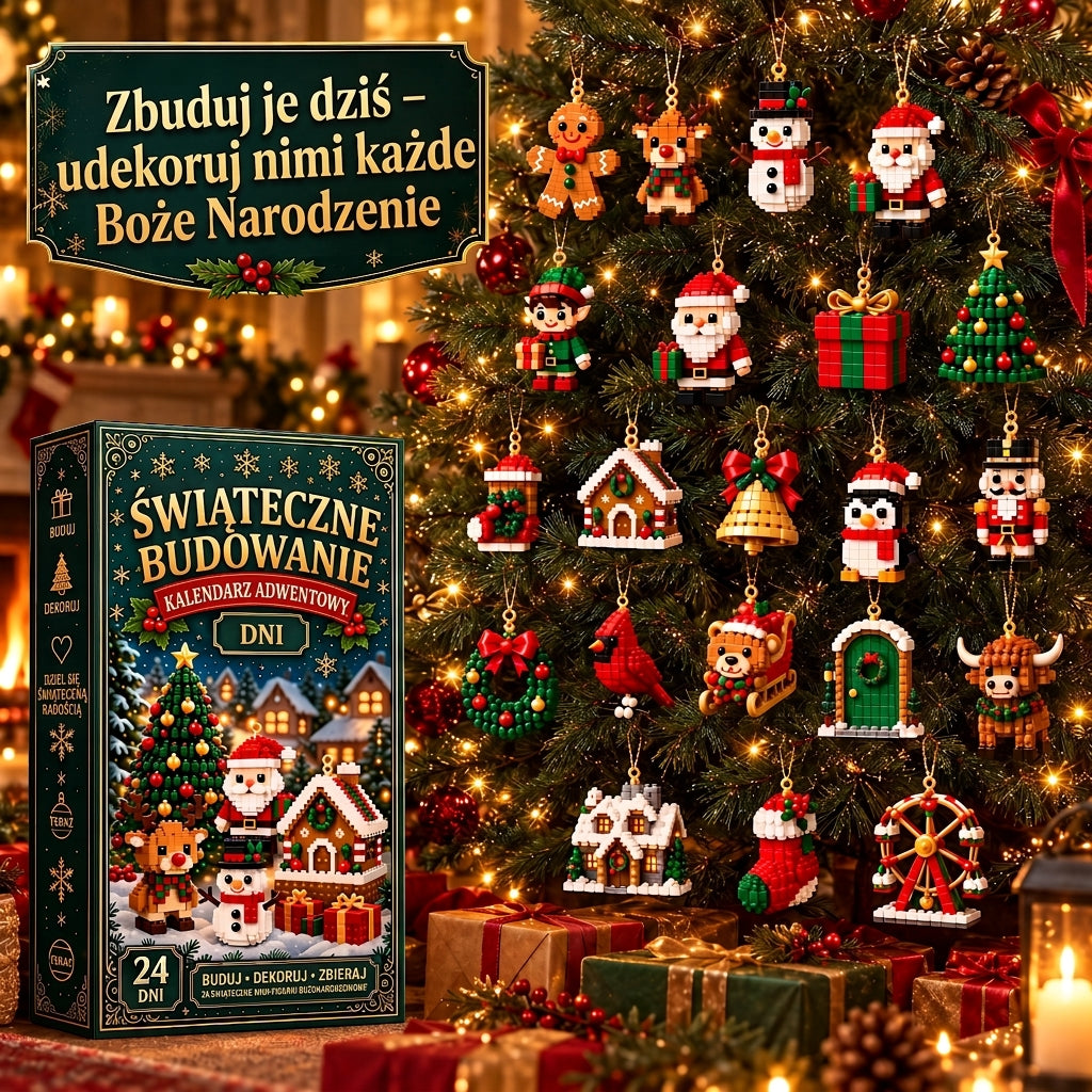 Świąteczny Projekt Konstrukcyjny – Każdego dnia buduj nową figurkę świąteczną aż do Bożego Narodzenia 🎄