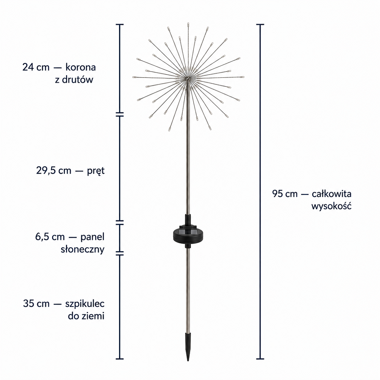 Stella - Dekoracyjne lampy solarne