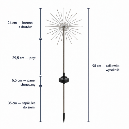 Stella - Dekoracyjne lampy solarne