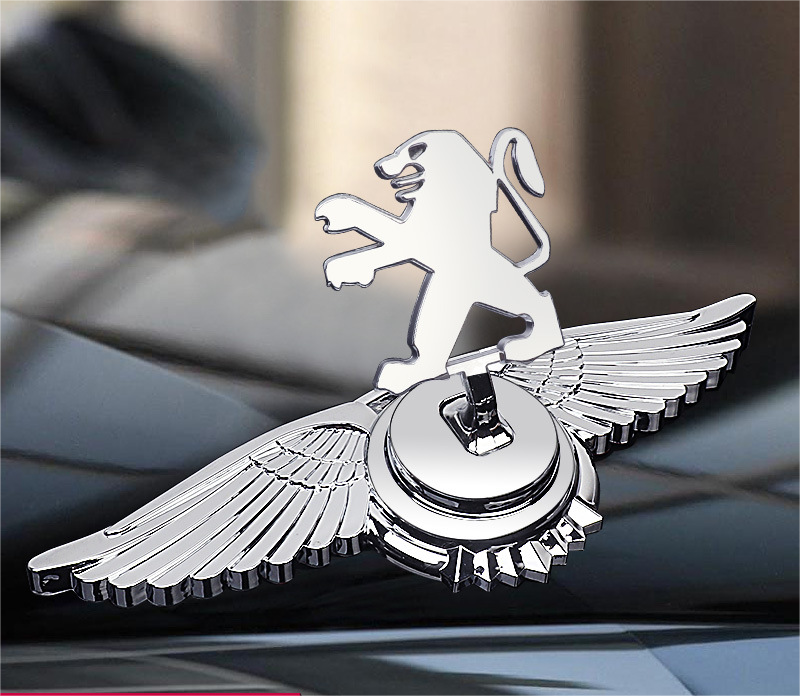 Emblemat na maskę samochodu z logo