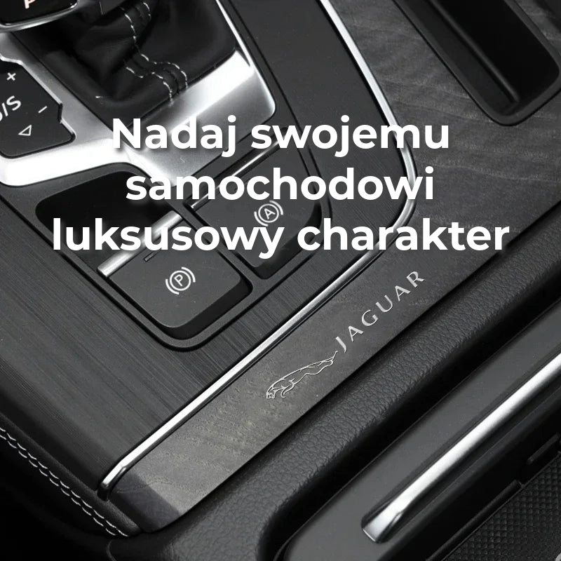 Luksusowe metalowe naklejki samochodowe