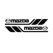 Naklejki z logo samochodu