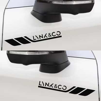 Naklejki z logo samochodu