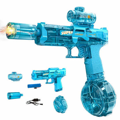 Elektryczny pistolet na wodę LED