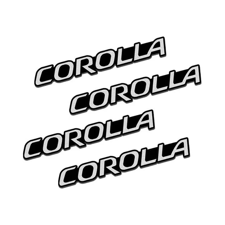 Naklejki z logo samochodu 3D