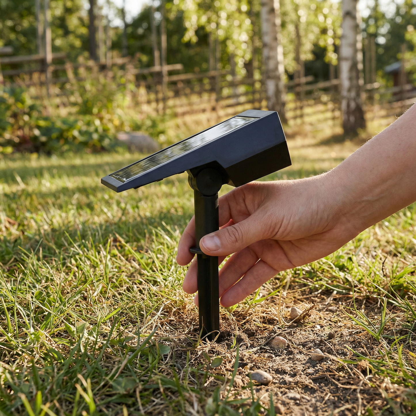Terra – Solarna lampa ogrodowa