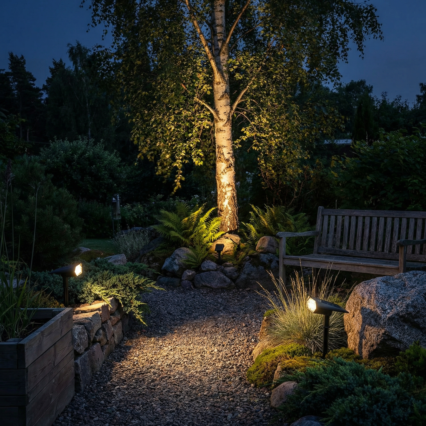 Terra – Solarna lampa ogrodowa