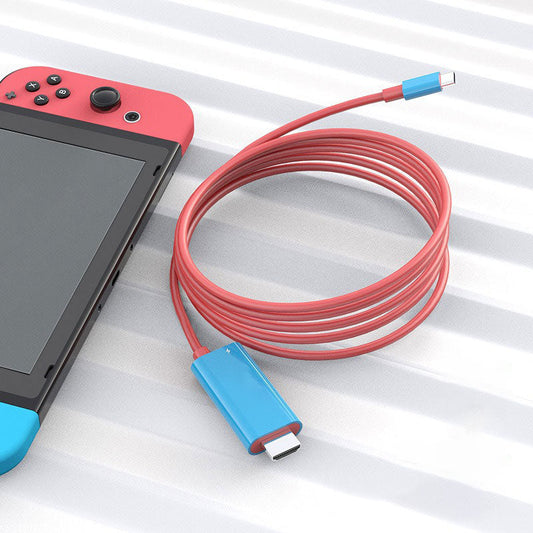 Adapter USB-C do HDMI – Przesyłaj obraz, graj i ładuj jednocześnie – Do Switch, telefonu i tabletu