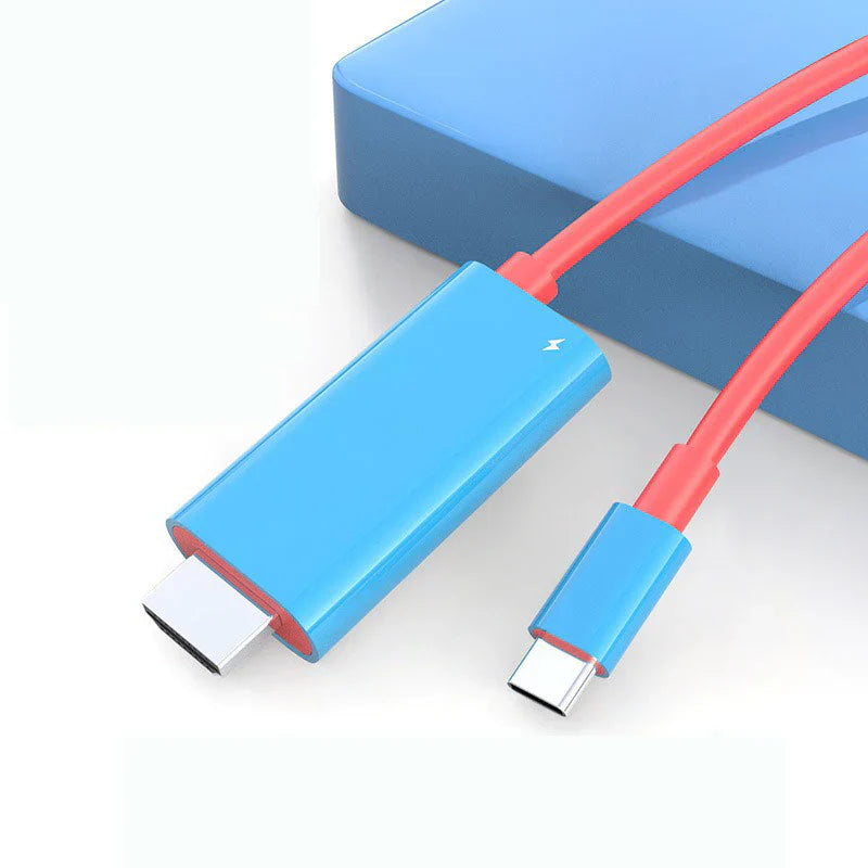 Adapter USB-C do HDMI – Przesyłaj obraz, graj i ładuj jednocześnie – Do Switch, telefonu i tabletu