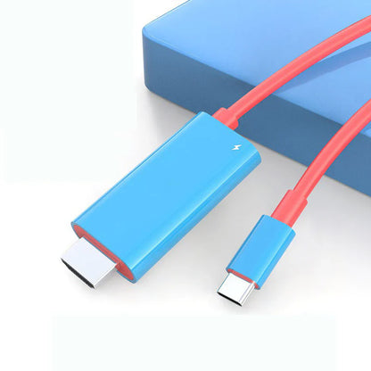Adapter USB-C do HDMI – Przesyłaj obraz, graj i ładuj jednocześnie – Do Switch, telefonu i tabletu