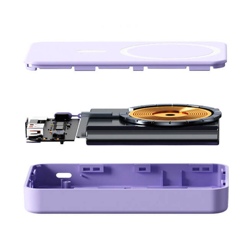 Magnetyczny Bezprzewodowy Powerbank ze Stojakiem