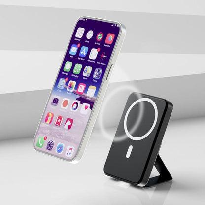 Magnetyczny Bezprzewodowy Powerbank ze Stojakiem