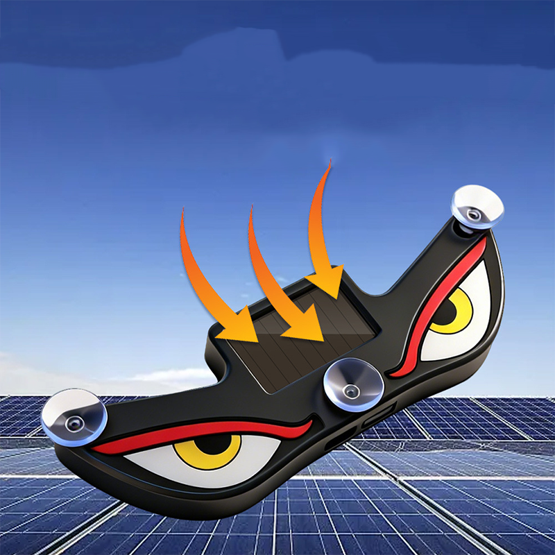 Solar Demon Eye LED do szyby samochodowej